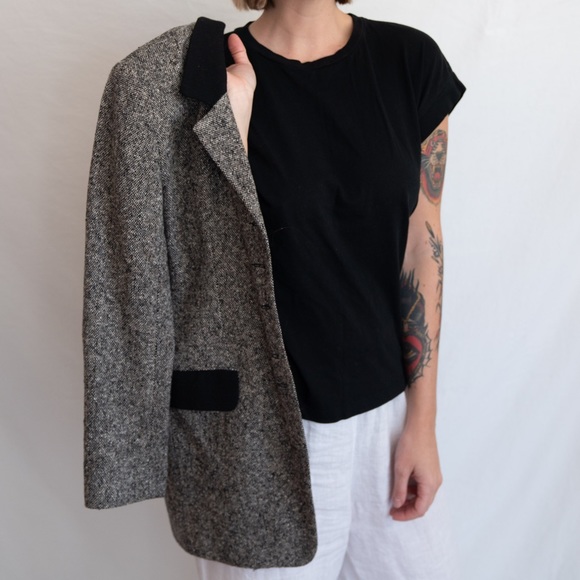 Vintage Tweed Blazer - Picture 3 of 6